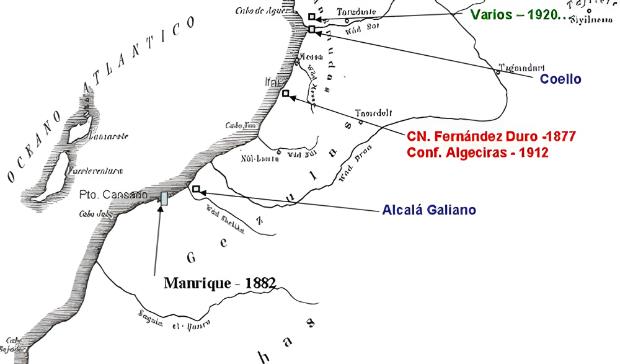 Figura 14. La localización de la Torre de la Mar Pequeña (1).