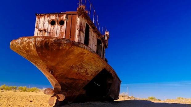 Conocido como el cementerio de barcos (Getty Images)
