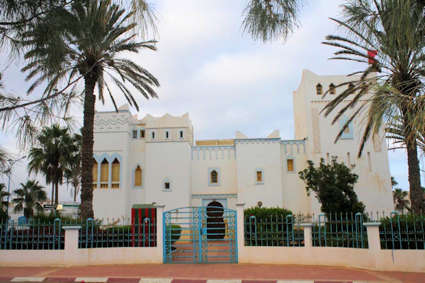 Palacio del Gobierno español en Ifni.