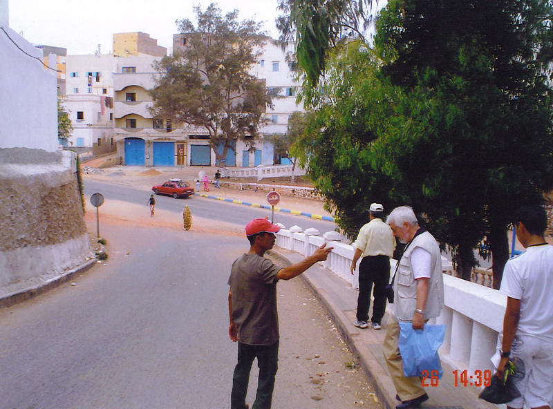 En Sidi Ifni con el amigo Hassan, 2007.