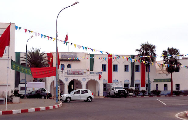 Preparativos para la inauguración del «Moussem Aknari» 2019 en la ciudad de Sidi Ifni.