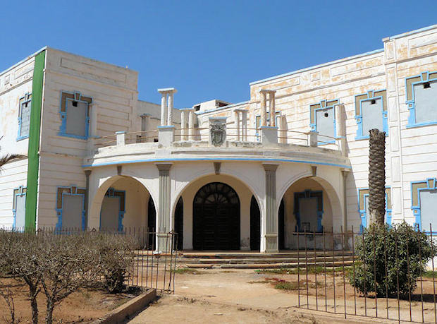 Antiguo consulado español de Sidi Ifni.