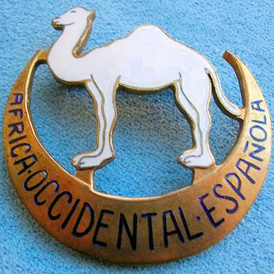 Distintivo de Africa Occidental Española (1950)