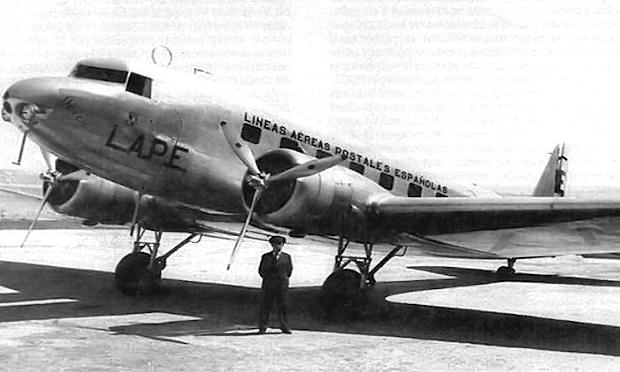 Así fueron los primeros vuelos de Iberia a Canarias.