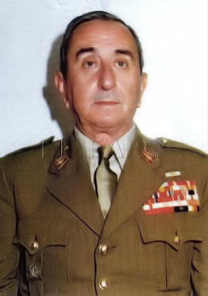 Coronel de Infantería José Pettenghi Estrada, que fue capitán de Estado Mayor en Villa Cisneros en 1958.