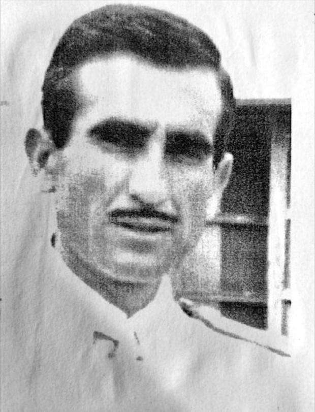 El sargento José Osorio Ramírez, asesinado por los rebeldes. Sus restos se encuentran en un pozo a pocos metros del Puesto de Hameiduch.