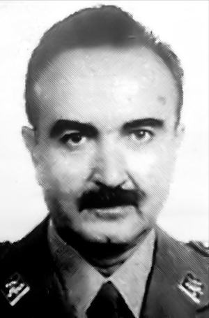 Coronel de Infantería José Belles Gasulla, que participó como teniente en Villa Bens en el Batallón Guadalajara 20.