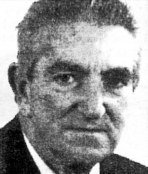 Pedro Recacho Eguía, comandante militar de Marina de Sidi Ifni en 1961.
