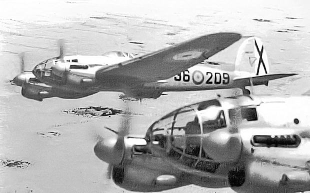 Aviones Heinkel.