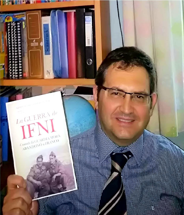 Gustavo Adolfo Ordoño periodista e historiador autor de 'La guerra de Ifni'