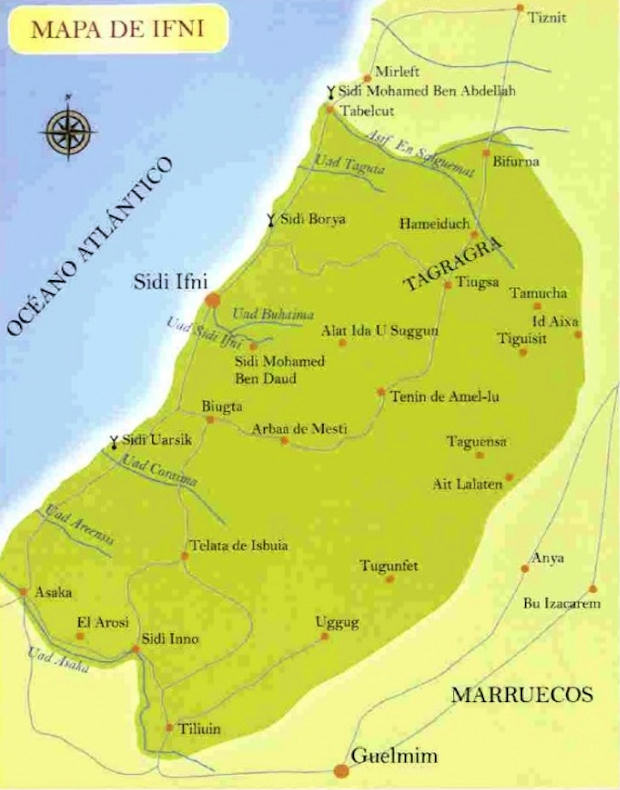 Territorio de Ifni (Atlas ilustrado Ifni, Sáhara, Guinea. Últimas colonias)