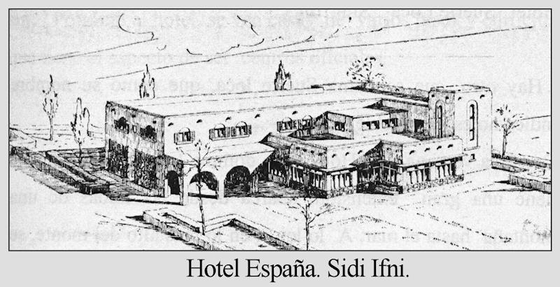 Hotel España. Sidi Ifni.
