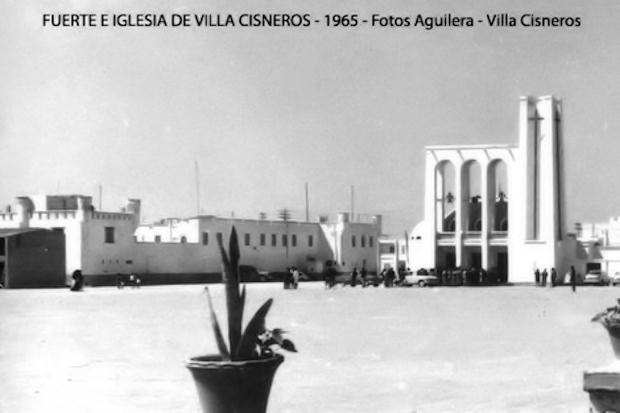 Fuerte e Iglesia de Villa Cisneros (actual Dakhla)