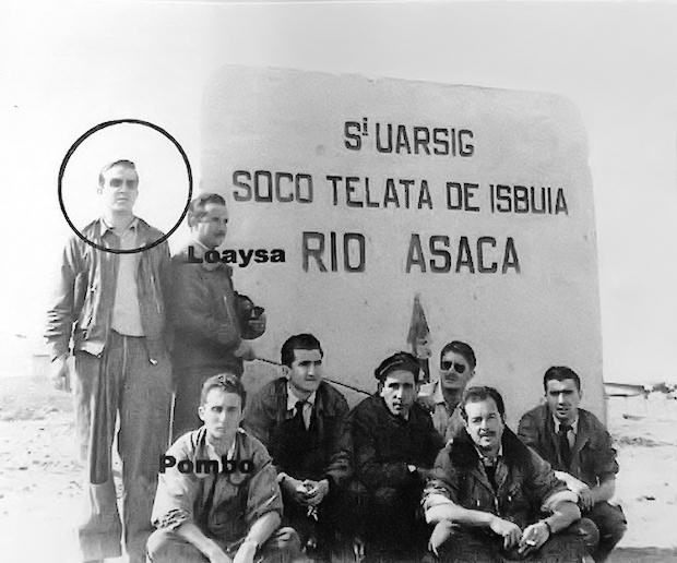 José Pascual Muro. Pilotos de Heinkel en Sidi Ifni.