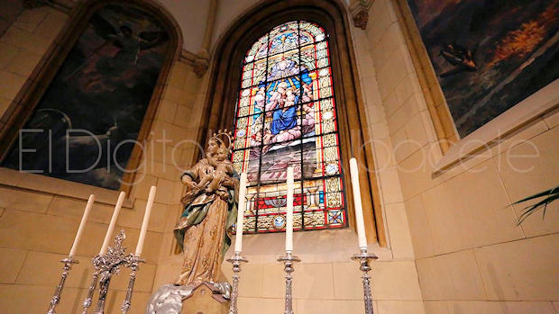 La capilla de la Virgen de Loreto, en una imagen de archivo. 