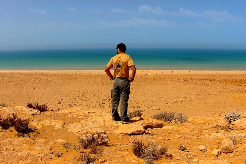 Soledad en Cabo Bojador (Sáhara Occidental). / M. Silvestre