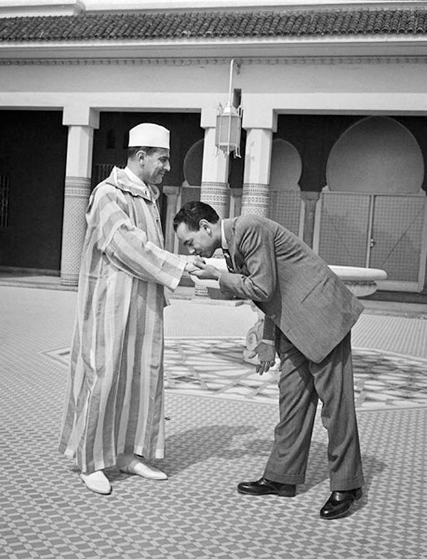 Mohammed V en el año 1950. (Wikimedia Commons) 
