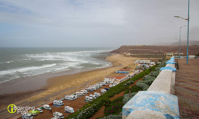 La playa de Sidi Ifni.