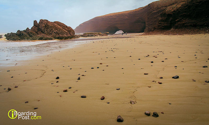 La playa de Legzira.