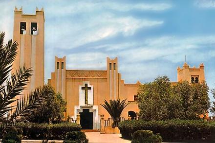 Iglesia de Sidi Ifni.