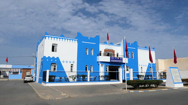 La sede del Gobierno Provincial de Sidi Ifni.