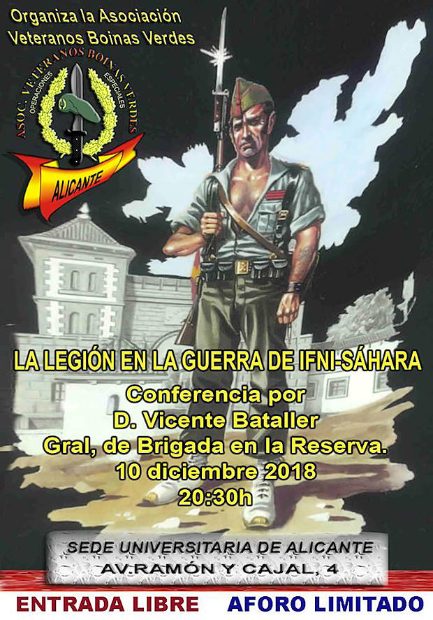 Conferencia de VICENTE BATALLERALVENTOSA (General de Brigada en la Reserva)