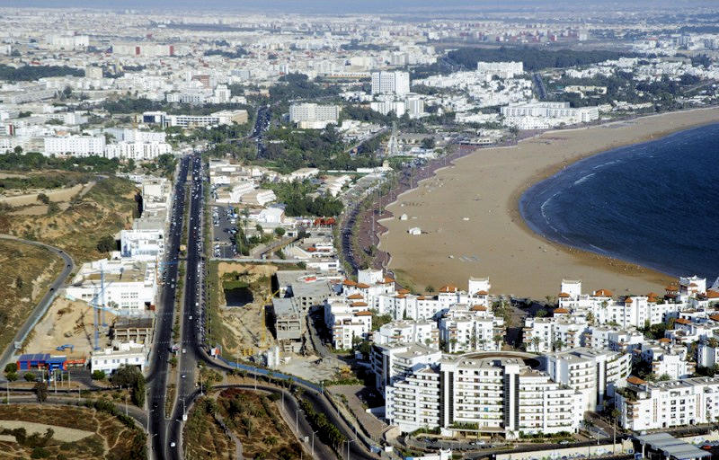 Panorámica de Agadir, la capital de la región de Sus Masa Draa (Foto: AIM)