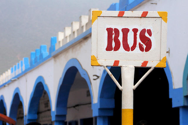 Bus stop en Sidi Ifni (Foto: Flickr)