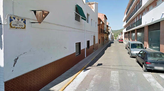Vista de la 'Calle Héroes de Ifni' en Vallada (Valencia)