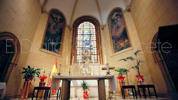  Capilla de la Virgen de Loreto en la Catedral de Albacete. 