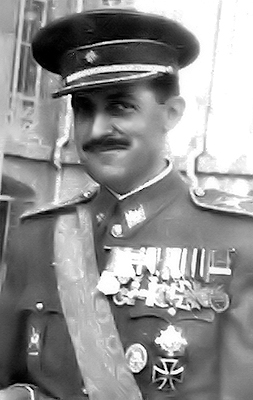 Comandante de infantería. José Álvarez-Chas de Berbén, jefe del Grupo de Policía de Ifni y delegado gubernativo.