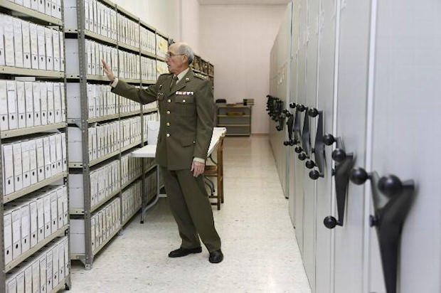 Una imagen de las instalaciones del Archivo Militar de Ávila. Fotografía: Ricardo Muñoz (ICAL)