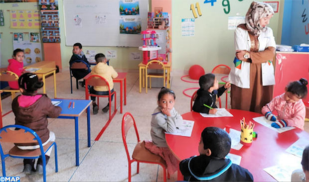 Centro preescolar en Sidi Ifni.