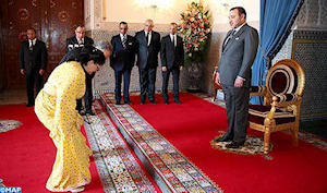 Acto de nombramiento de nuevos Walis y Gobernadores en el Palacio Real de Marrakech