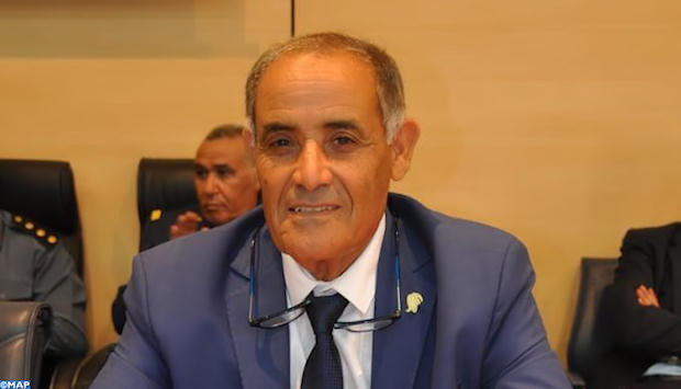 Abderrahman Fabiane, alcalde de Sidii Ifni.