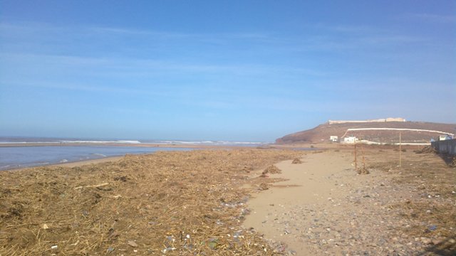 La playa de Sidi Ifni. 