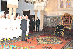 Audiencia de S.M. Mohammed VI a los recién nombrados Walis y Gobernadores. (Foto: MAP)