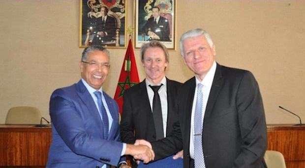 Firma del préstamo del KfW a Marruecos para la costrucción de una planta desaladora de agua de mar en Sidi Ifni.