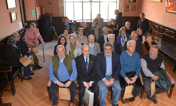 Recepción en el Ayuntamiento de Ciudad Rodrigo (Salamanca) a los miembros de la Asociación Amigos de Ifni.