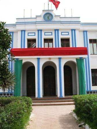 El ayuntamiento de Sidi Ifni