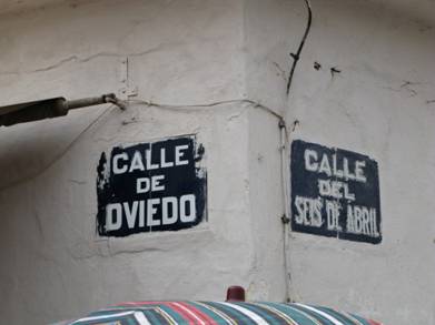 50 años después las calles ostentan nombres españoles