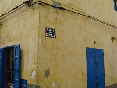 Una calle “Sevilla” como en tantas ciudades españolas