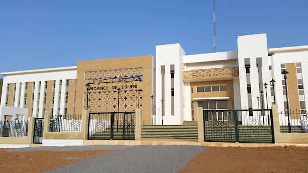 Nueva sede del Gobierno Provincial de Sidi Ifni.