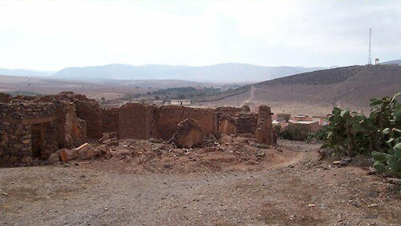 Ruinas del fuerte de Telata de Sbuia.
