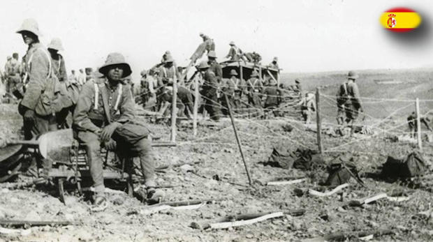  Blocao de Dema en Beni-Sicar en 1921. El relato titánico del soldado español en el Rif se moduló por medio de posiciones fortificadas estáticas, dificultosas de defender como de avituallar.