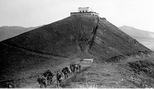 Fortín de las Minas de Uixán recuperada por las tropas expedicionarias españolas.