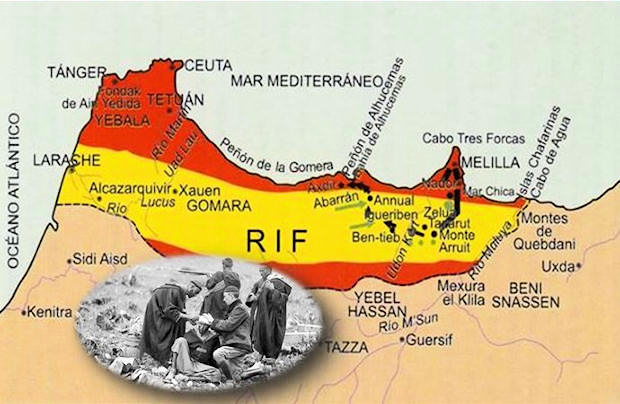 La Guerra de Marruecos.