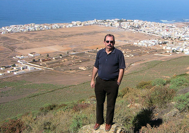 Sidi ifni desde el monte Bulalaam.