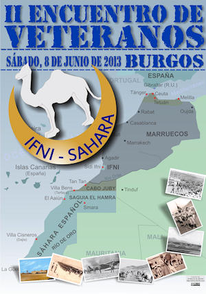 II Encuentro de Veteranos de Ifni-Sahara. BURGOS, 8 de junio de 2013.