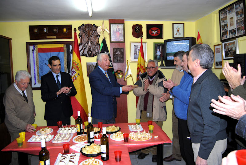 Despedida del año 2013 en la sede de la Hermandad de Legionarios de Cantabria.